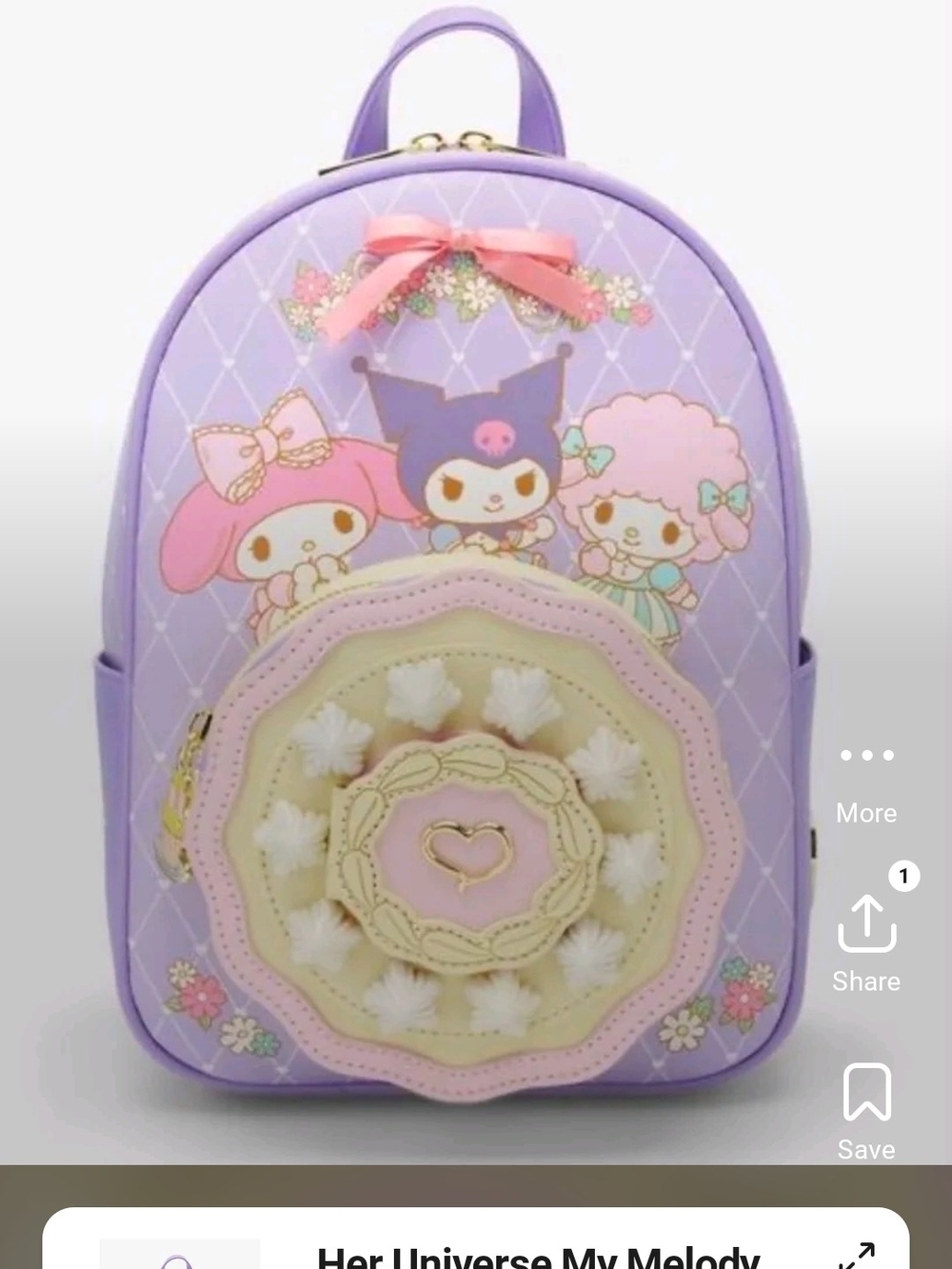 Her Universe Mini Backpack
